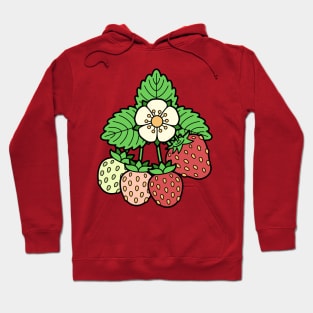 Strawberry Vine Icon Hoodie